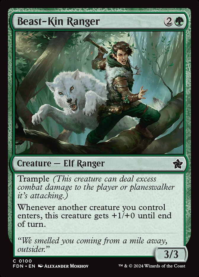 Beast-Kin Ranger 100 (Foundations)  | Good Games Adelaide SA