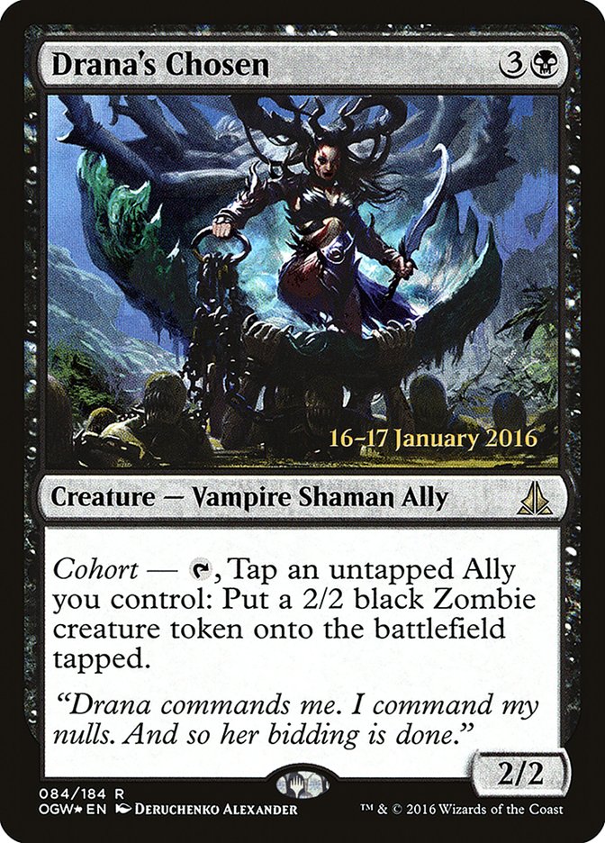 Drana's Chosen [Oath of the Gatewatch Promos] | Good Games Adelaide SA