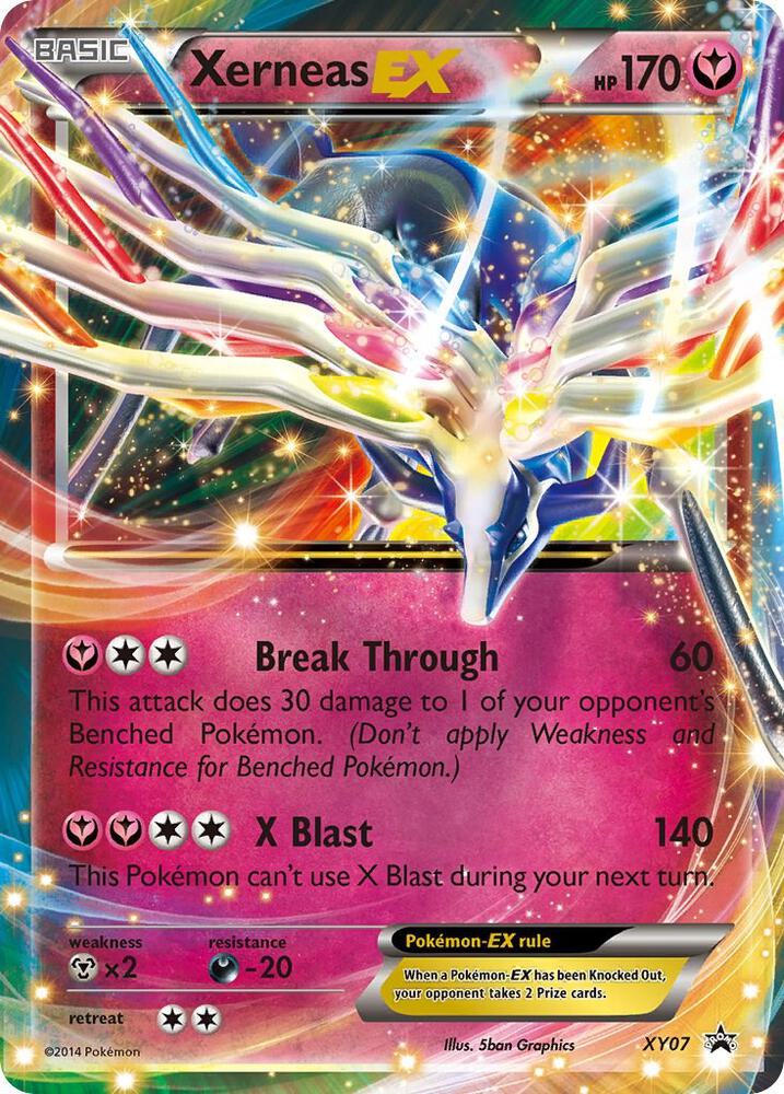 Xerneas EX XY07 (XY Promos)  - Holofoil | Good Games Adelaide SA
