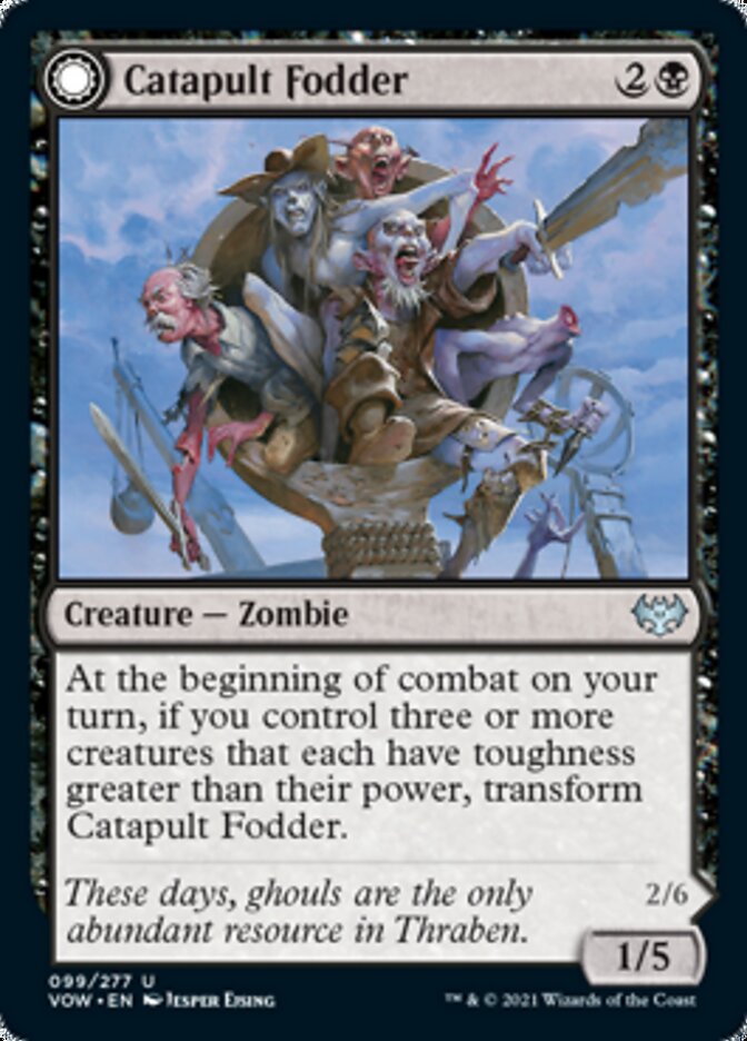 Catapult Fodder // Catapult Captain [Innistrad: Crimson Vow] | Good Games Adelaide SA