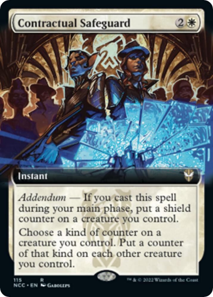 Contractual Safeguard Extended Art 115 (Commander: Streets of New Capenna)  | Good Games Adelaide SA