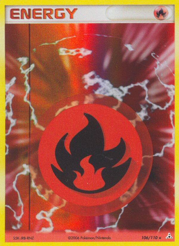 Fire Energy (106/110) [EX: Holon Phantoms] | Good Games Adelaide SA