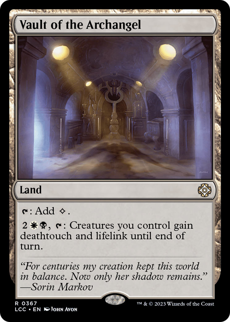 Vault of the Archangel [The Lost Caverns of Ixalan Commander] | Good Games Adelaide SA