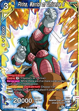 Pirina, Warrior of Universe 6 (Tournament Pack Vol. 8) (P-392) [Tournament Promotion Cards] | Good Games Adelaide SA