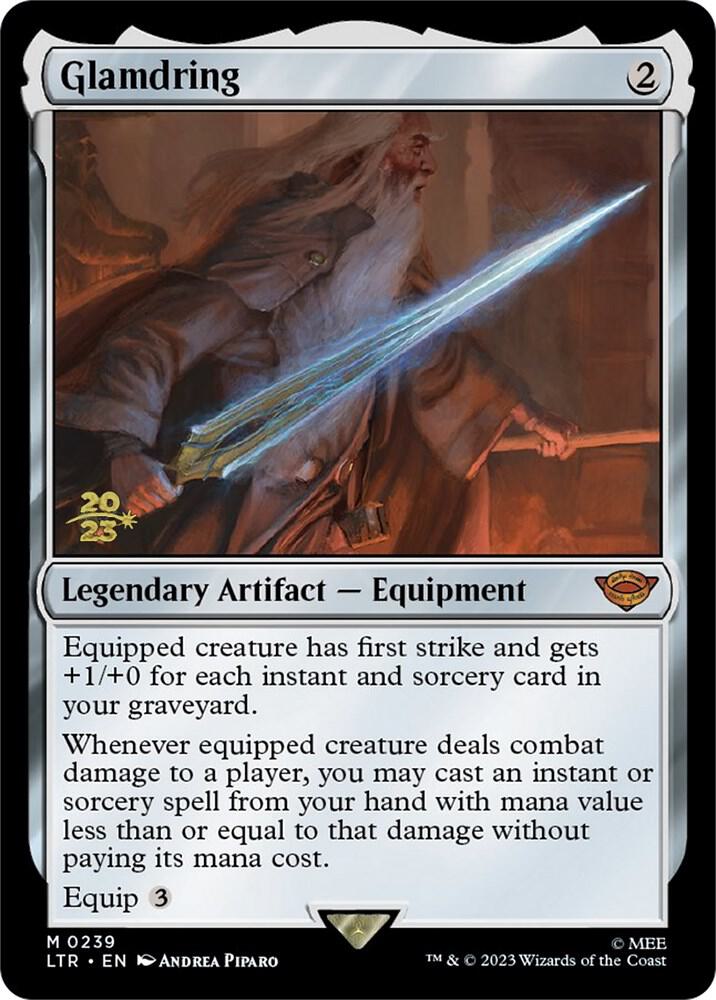 Glamdring 239 (Prerelease Cards)  - Foil | Good Games Adelaide SA