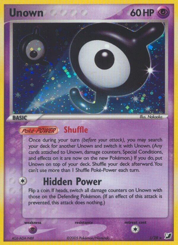 Unown J J/28 (Unseen Forces)  - Holofoil | Good Games Adelaide SA