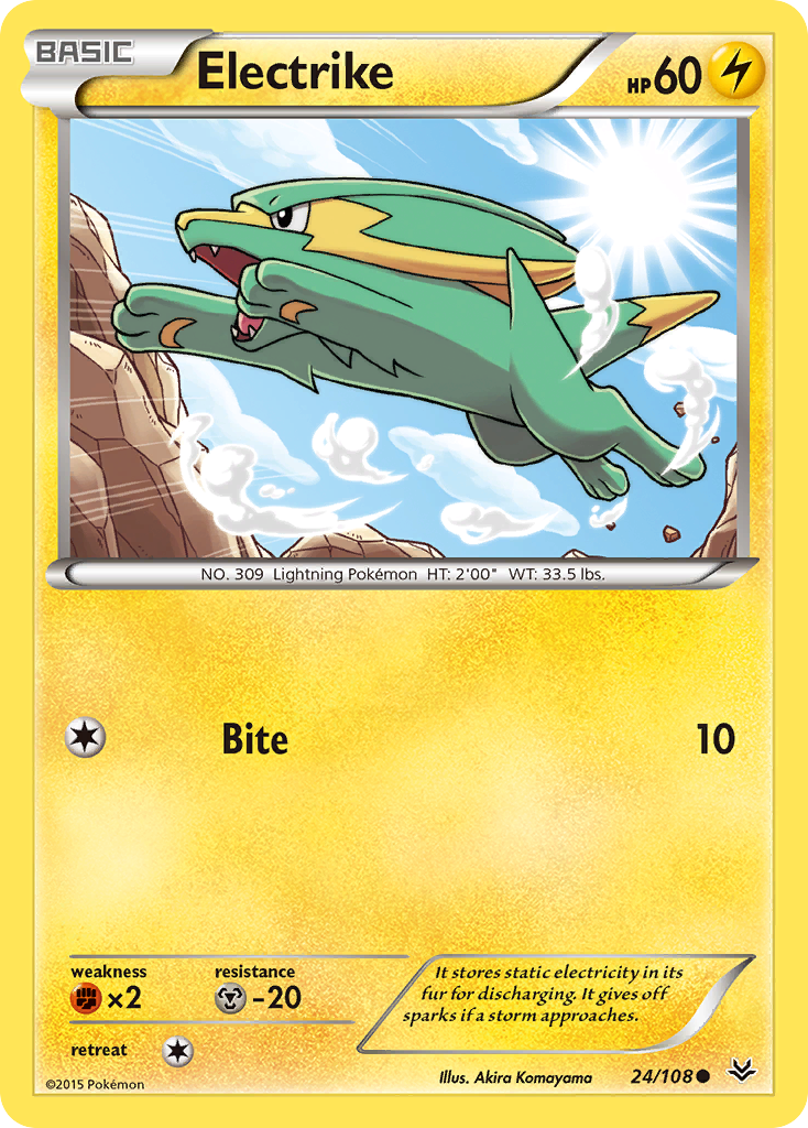 Electrike (24/108) [XY: Roaring Skies] | Good Games Adelaide SA