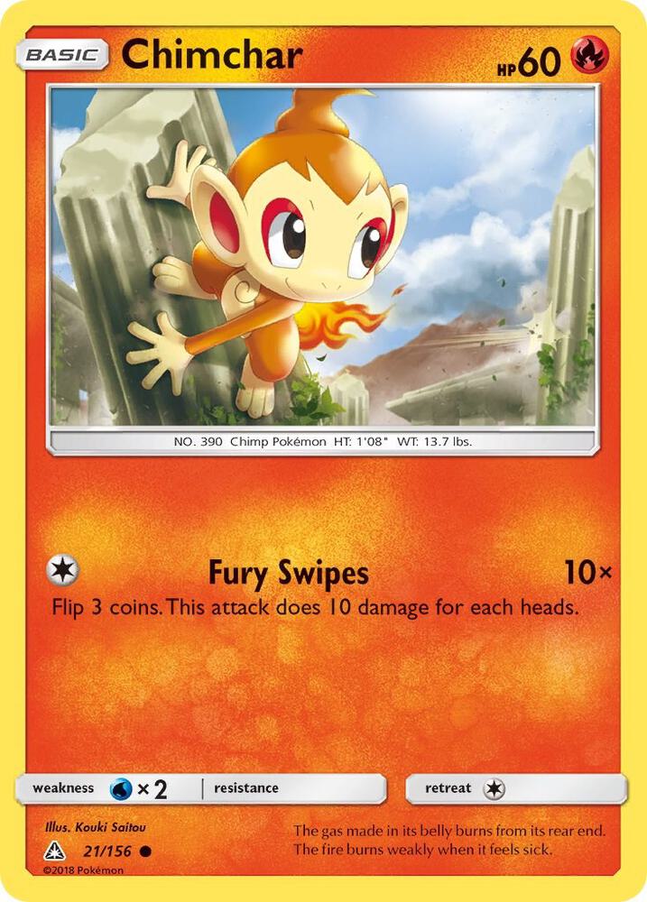 Chimchar 21/156 (SM - Ultra Prism)  | Good Games Adelaide SA