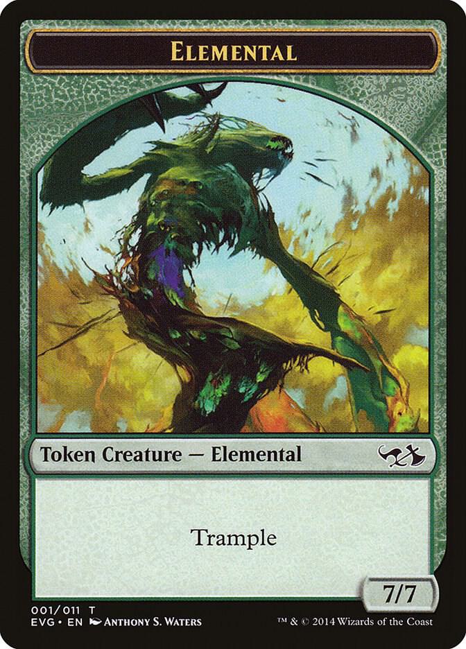 Elemental Token 1 (Duel Decks: Anthology)  | Good Games Adelaide SA