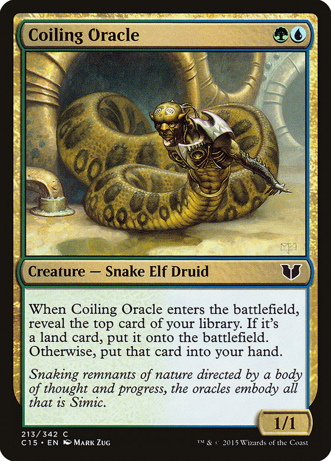 Coiling Oracle [Commander 2015] | Good Games Adelaide SA
