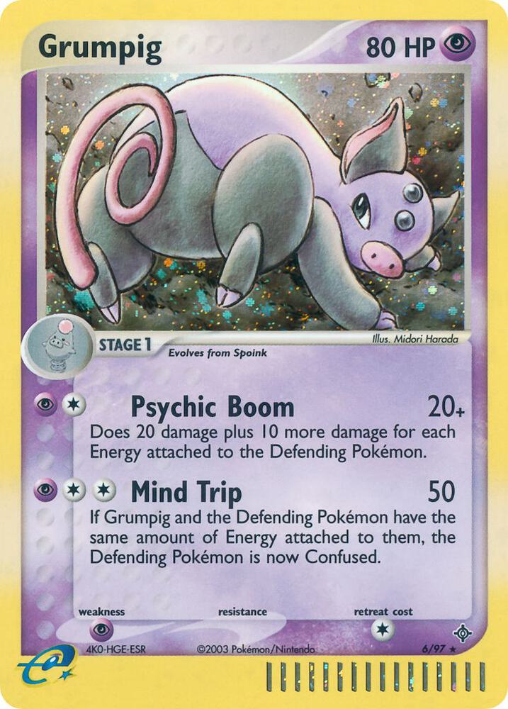 Grumpig 6/97 (Dragon)  - Holofoil | Good Games Adelaide SA