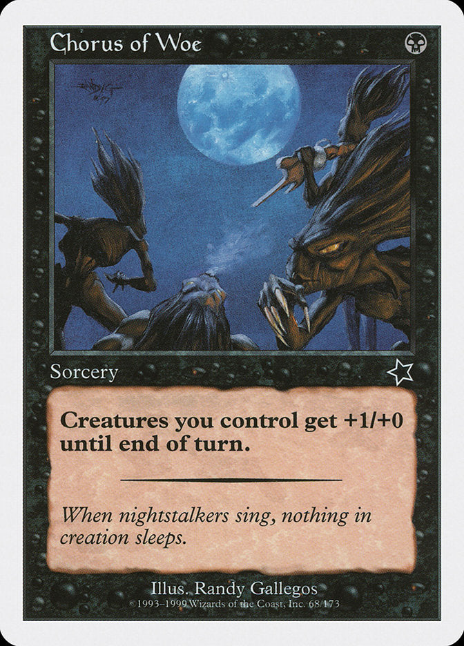 Chorus of Woe 68 (Starter 1999)  | Good Games Adelaide SA