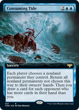 Consuming Tide Extended Art 357 (Innistrad: Crimson Vow)  | Good Games Adelaide SA