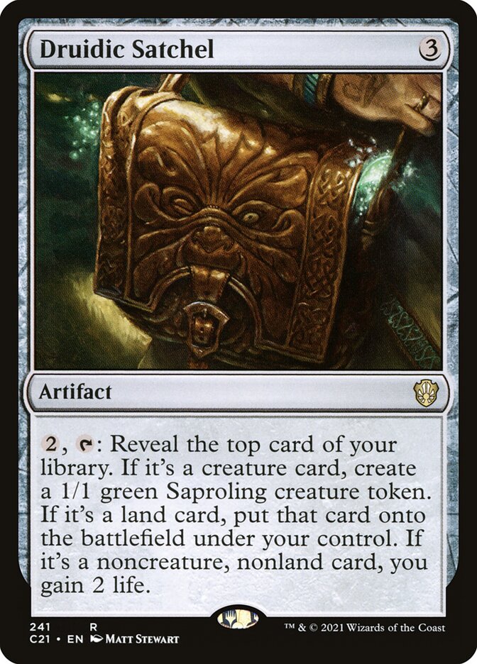 Druidic Satchel 241 (Commander 2021)  | Good Games Adelaide SA