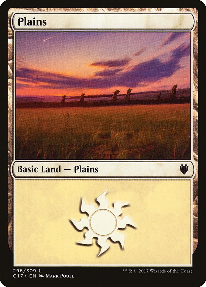 Plains (296) [Commander 2017] | Good Games Adelaide SA