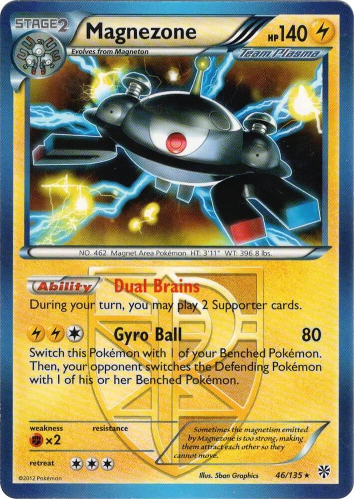 Magnezone Team Plasma 46 135 046/135 (Deck Exclusives)  | Good Games Adelaide SA