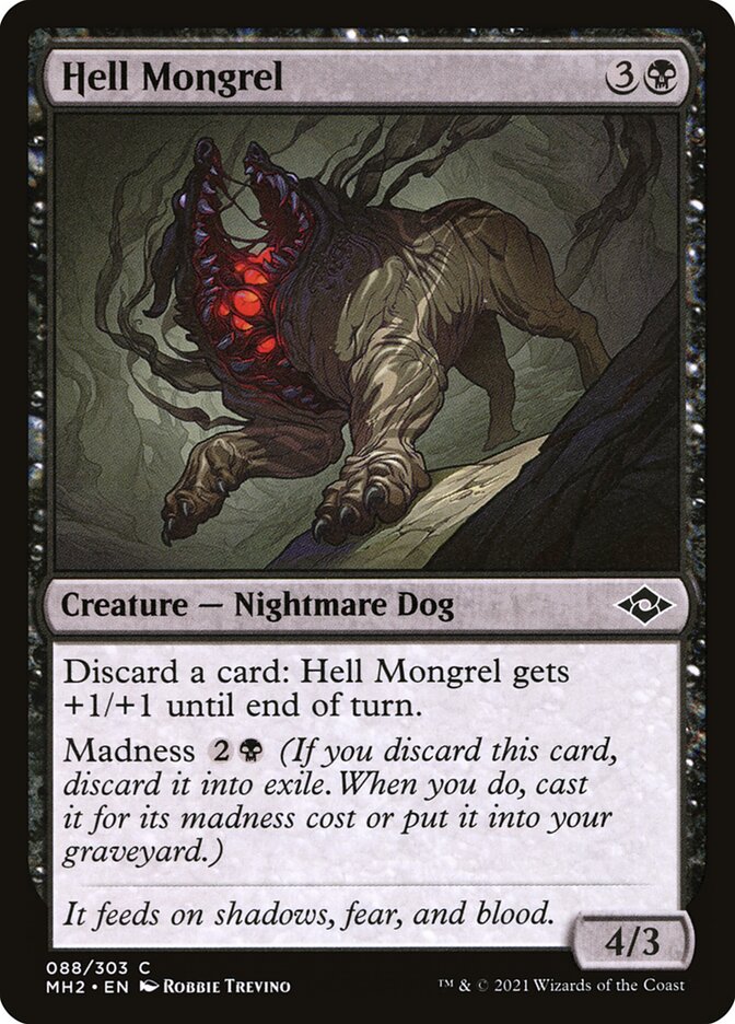 Hell Mongrel 88 (Modern Horizons 2)  - Foil | Good Games Adelaide SA