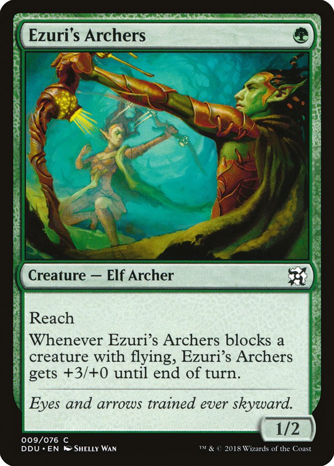 Ezuri's Archers [Duel Decks: Elves vs. Inventors] | Good Games Adelaide SA