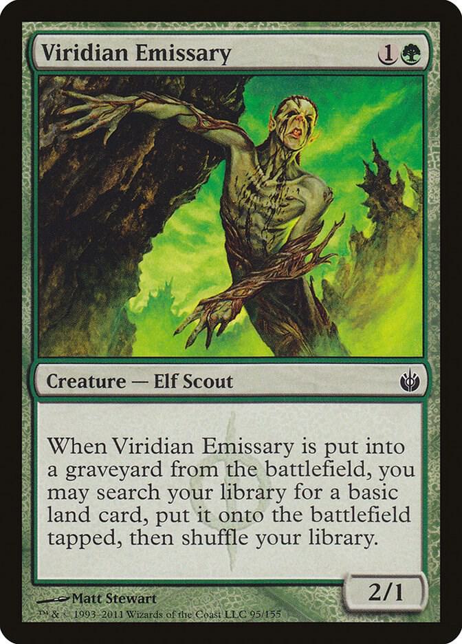 Viridian Emissary 95 (Mirrodin Besieged)  | Good Games Adelaide SA