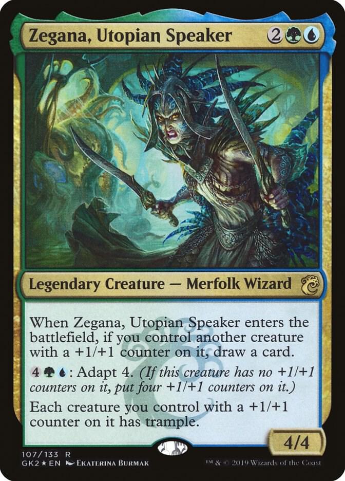 Zegana, Utopian Speaker 107 (Ravnica Allegiance: Guild Kits)  - Foil | Good Games Adelaide SA