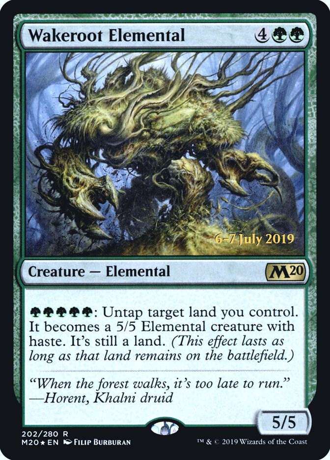 Wakeroot Elemental 202 (Prerelease Cards)  - Foil | Good Games Adelaide SA