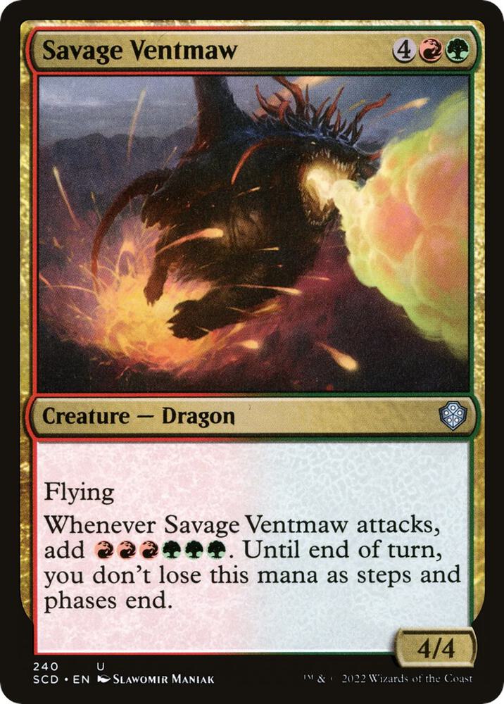 Savage Ventmaw 240 (Starter Commander Decks)  | Good Games Adelaide SA