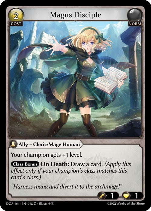 Magus Disciple (098) [Dawn of Ashes: 1st Edition] | Good Games Adelaide SA