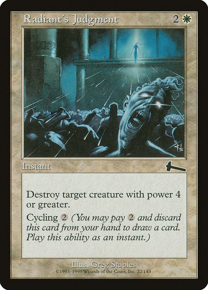 Radiants Judgment 22 (Urza's Legacy)  | Good Games Adelaide SA