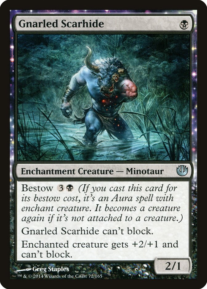 Gnarled Scarhide 72 (Journey Into Nyx)  | Good Games Adelaide SA