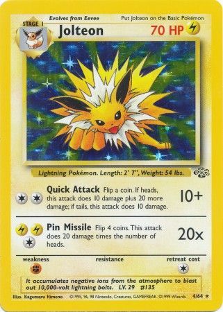 Jolteon (4/64) [Jungle Unlimited] | Good Games Adelaide SA