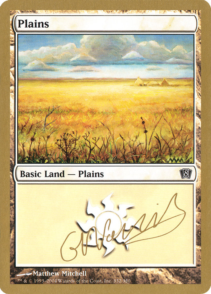 Plains (gn332) (Gabriel Nassif) [World Championship Decks 2004] | Good Games Adelaide SA