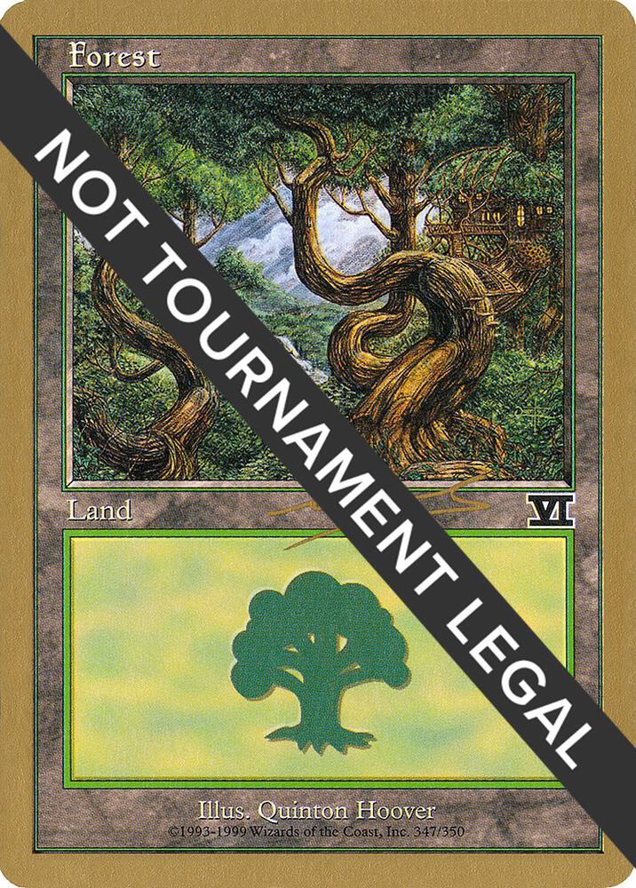 Forest 347 2000 Nicolas Labarre 6ED nl347/117 (World Championship Decks)  | Good Games Adelaide SA