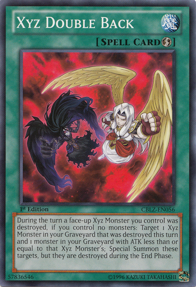 Xyz Double Back [CBLZ-EN056] Common | Good Games Adelaide SA