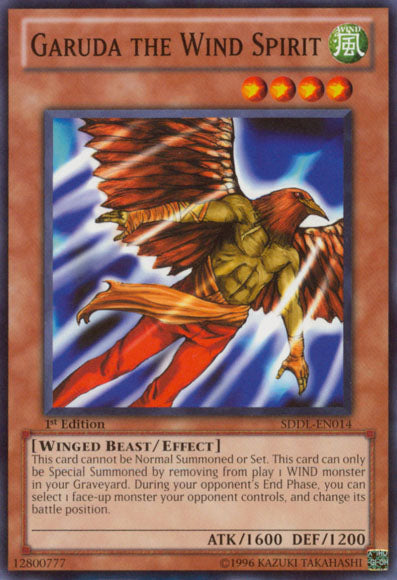 Garuda the Wind Spirit [SDDL-EN014] Common | Good Games Adelaide SA
