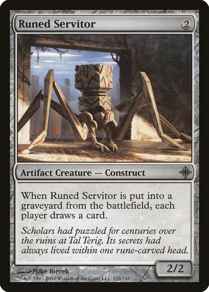 Runed Servitor 224 (Rise of the Eldrazi)  - Foil | Good Games Adelaide SA