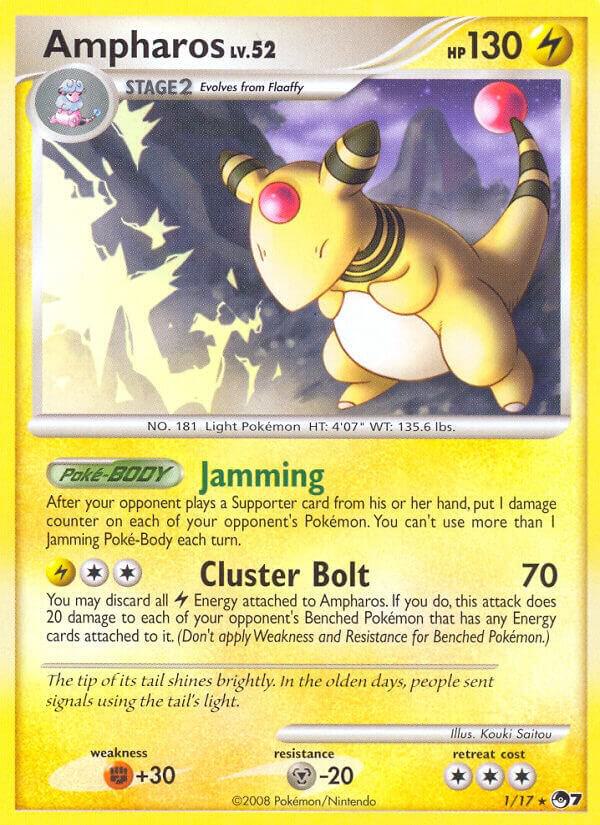Ampharos 001/017 (POP Series 7)  | Good Games Adelaide SA