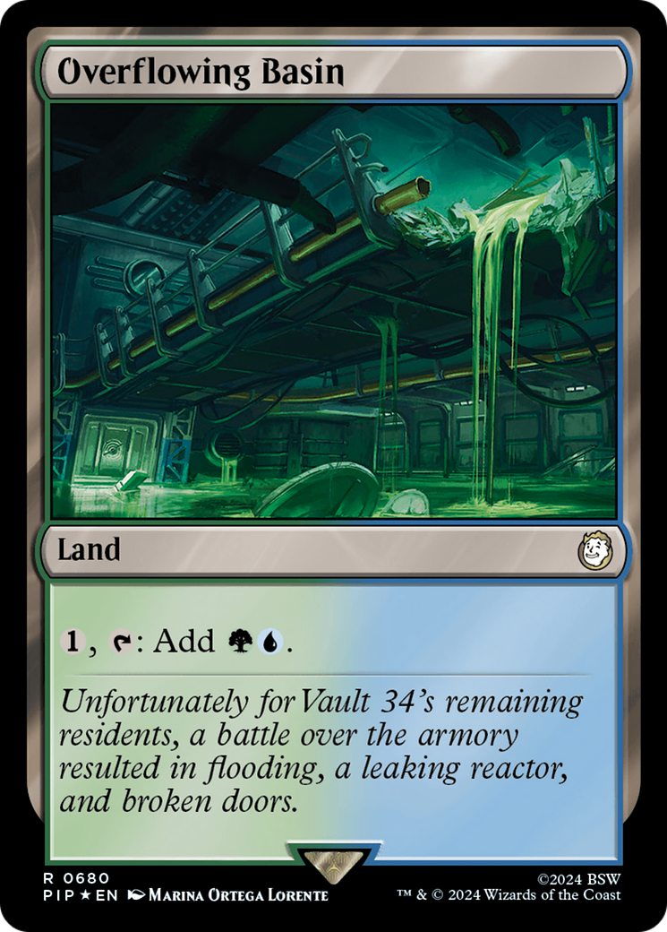 Overflowing Basin (Surge Foil) [Fallout] | Good Games Adelaide SA