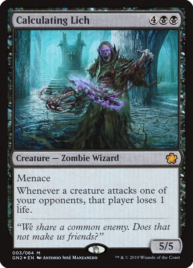 Calculating Lich 3 (Magic Game Night 2019)  - Foil | Good Games Adelaide SA