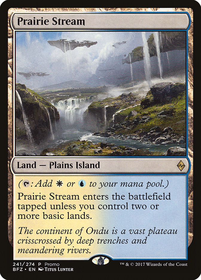 Prairie Stream [BFZ Standard Series] | Good Games Adelaide SA
