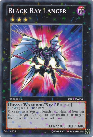 Black Ray Lancer [SP13-EN029] Starfoil Rare | Good Games Adelaide SA