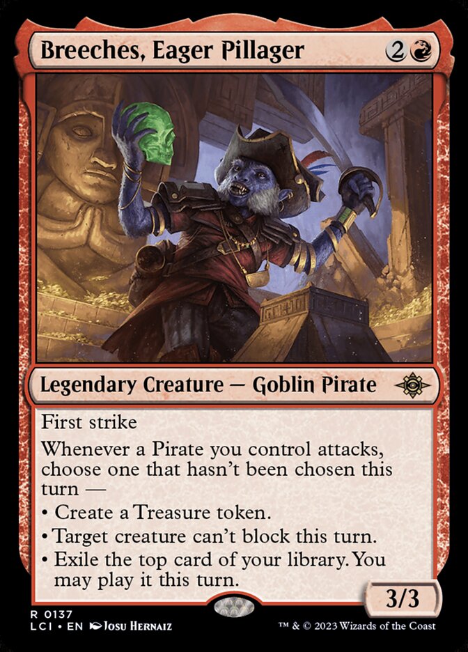 Breeches, Eager Pillager 137 (The Lost Caverns of Ixalan)  | Good Games Adelaide SA