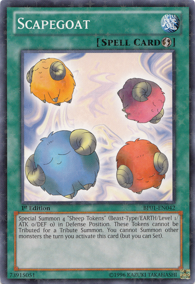 Scapegoat [BP01-EN042] Starfoil Rare | Good Games Adelaide SA