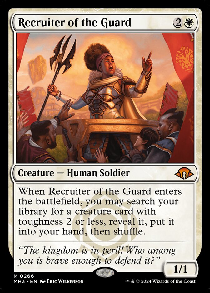 Recruiter of the Guard 266 (Modern Horizons 3)  - Foil | Good Games Adelaide SA