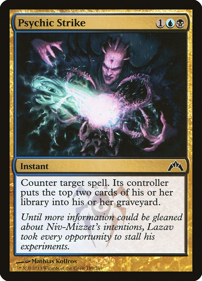 Psychic Strike 189 (Gatecrash)  - Foil | Good Games Adelaide SA
