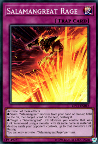 Salamangreat Rage [OP12-EN012] Super Rare | Good Games Adelaide SA