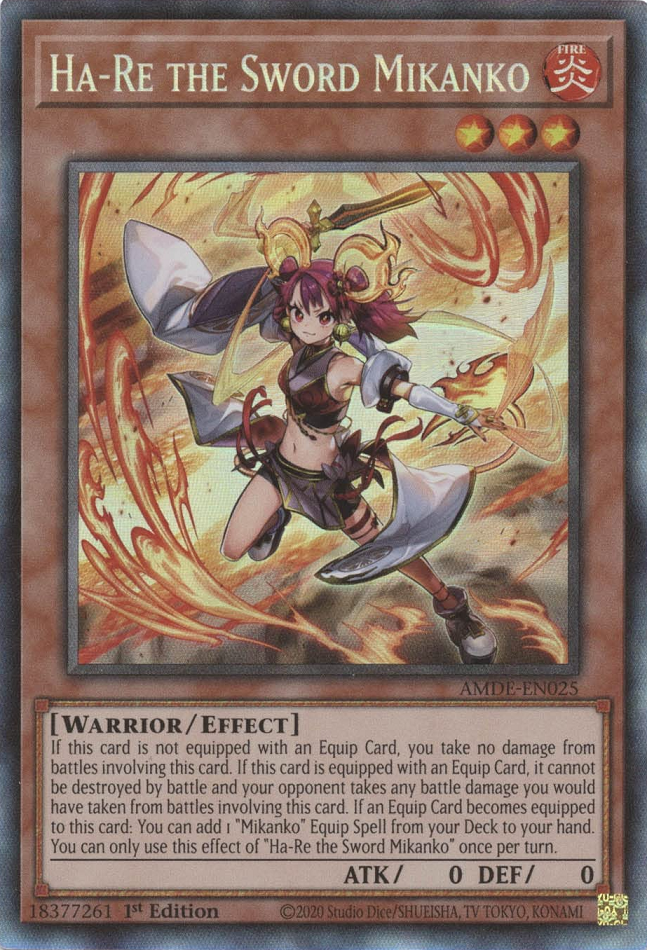Ha-Re the Sword Mikanko [AMDE-EN025] Collector's Rare | Good Games Adelaide SA