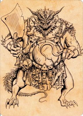 Thrakkus the Butcher Art Card [Commander Legends: Battle for Baldur's Gate Art Series] | Good Games Adelaide SA