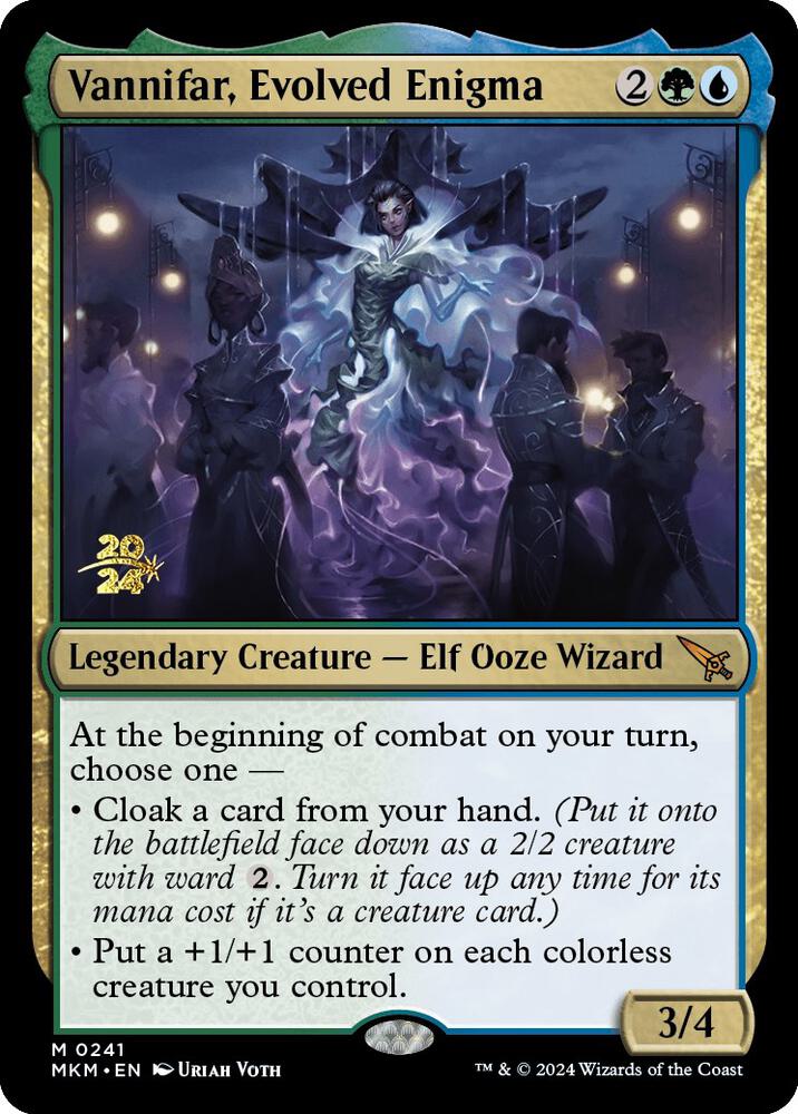 Vannifar Evolved Enigma 241 (Prerelease Cards)  - Foil | Good Games Adelaide SA