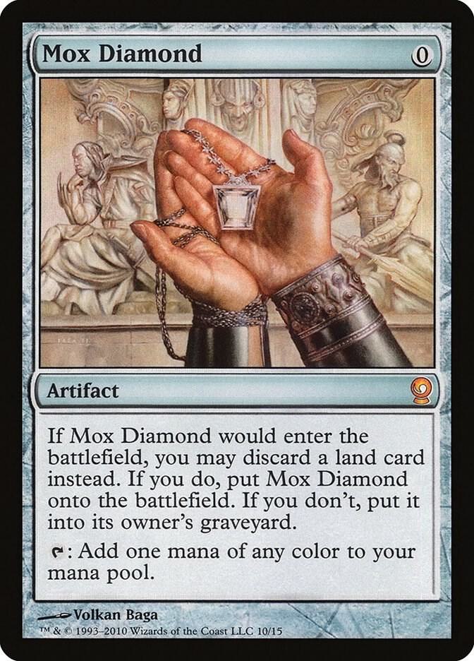 Mox Diamond 10 (From the Vault: Relics)  - Foil | Good Games Adelaide SA