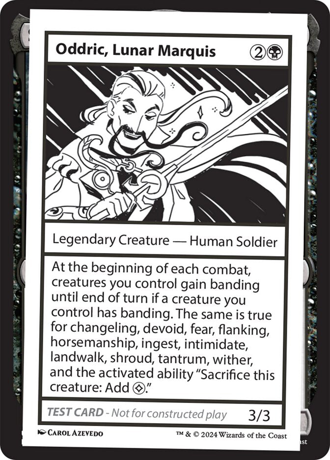 Oddric, Lunar Marquis  (Mystery Booster 2 Playtest Cards)  | Good Games Adelaide SA